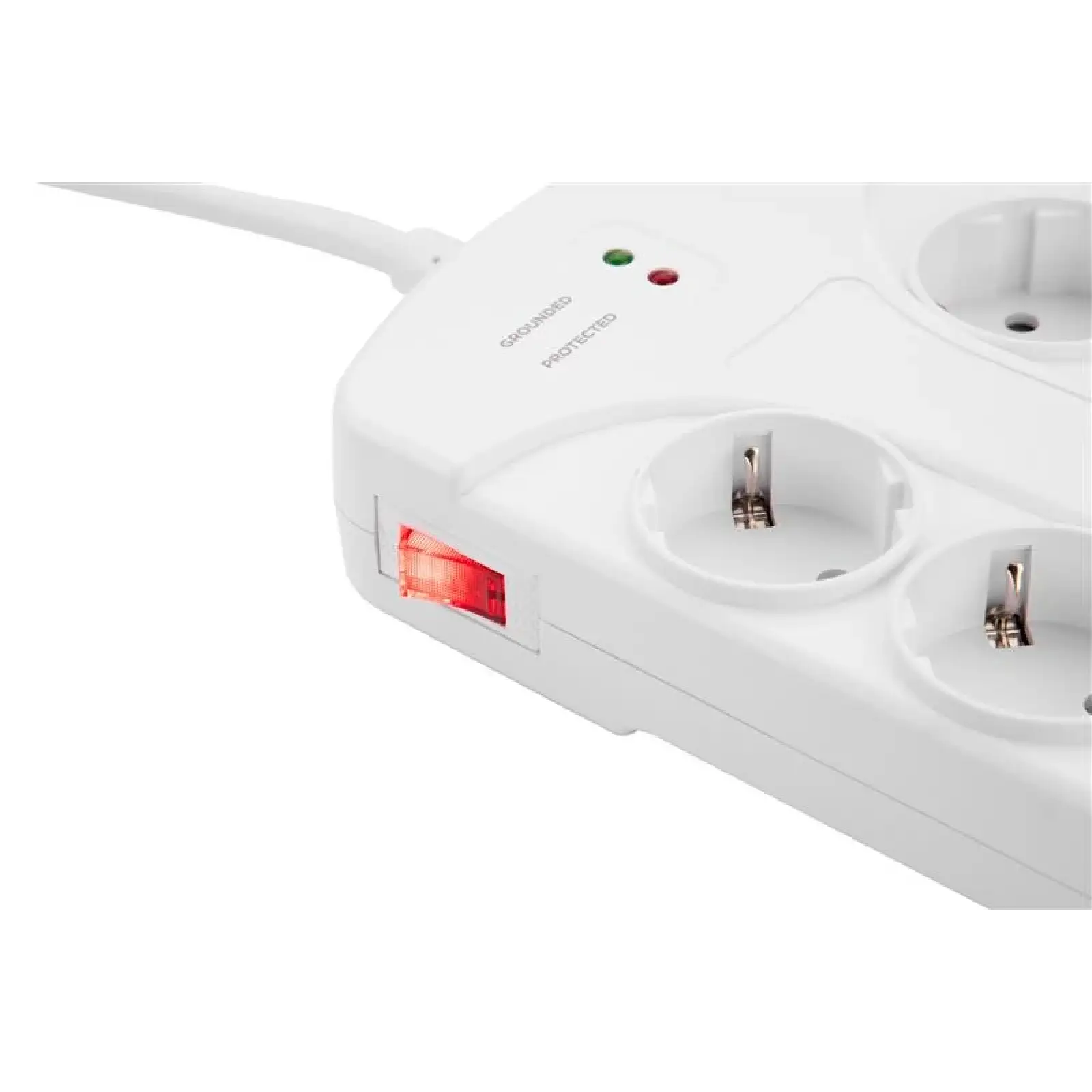 Мережевий фільтр 2E 8хSchuko, 3 м (2E-SP815M3USBWH) UA