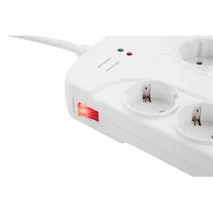 Мережевий фільтр 2E 8хSchuko, 3 м (2E-SP815M3USBWH) UA