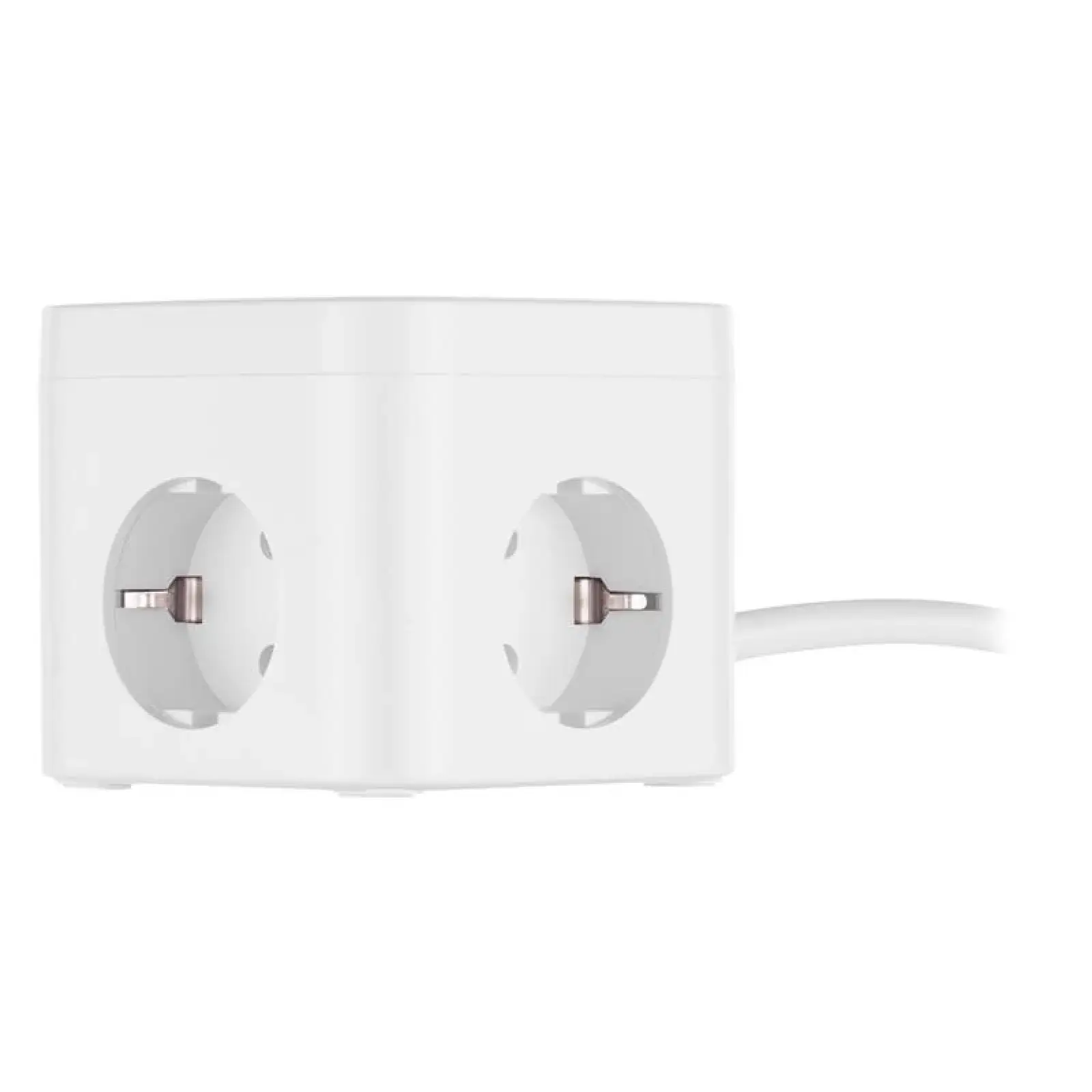 Сетевой адаптер 2E 3XSchuko с защитой от импульсных скачков напряжения, 3*USB-A, 1*USB-C, 1.5м, white (2E-ADC331WH) UA