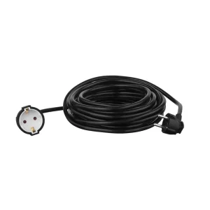Сетевой удлинитель 2E 1XSchuko, 3G*1.5мм, 10м, black (2E-PC315M10) UA