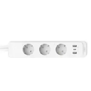 Интеллектуальный сетевой фильтр TP-Link Tapo P300 (N300, 10A, 3xSchuko, 2xUSB3.0 PD QC3.0) UA