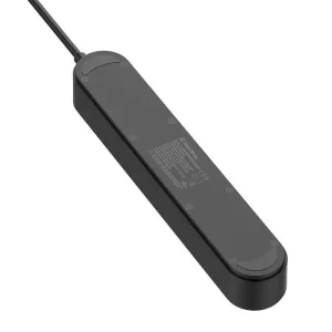 Фільтр живлення ColorWay CW-CHE44PDB 4 розетки, 4USB (Type-C PD20W + 3USB QC3.0) (45W), 2м, Black UA