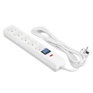 Сетевой фильтр 2E 5хSchuko, 3 м (2E-SP515OSM3WH) UA