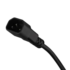 Фильтр питания 2E 3 розетки, 1 м, черный (2E-U03C14M1BK) UA