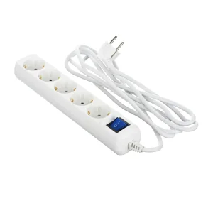 Фильтр питания 2E 5хSchuko, 3 м, белый (2E-U05ESM3) UA