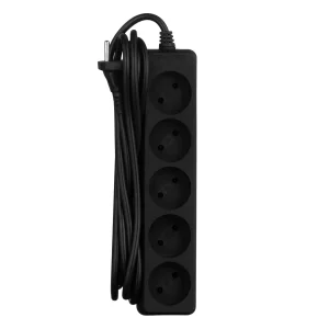 Фильтр питания 2E (2E-U05M3BK) 5 розетки, 3 м, черный UA