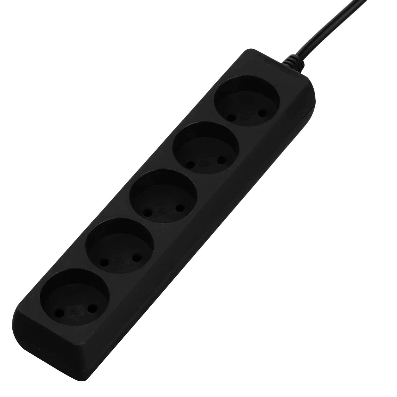 Фильтр питания 2E (2E-U05M3BK) 5 розетки, 3 м, черный UA