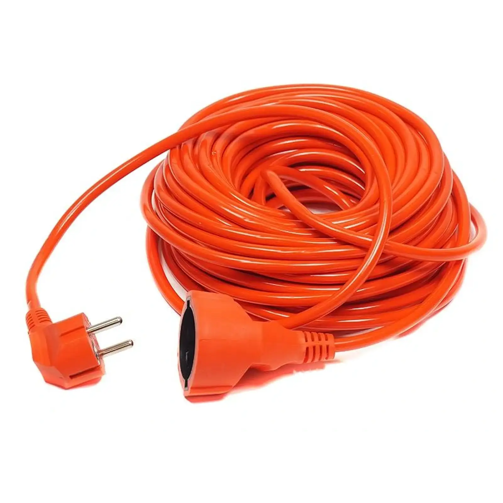 Удлинитель PowerPlant JY-3024/20 (PPCA10M200S1) 1 розетка, 20 м, оранжевый UA