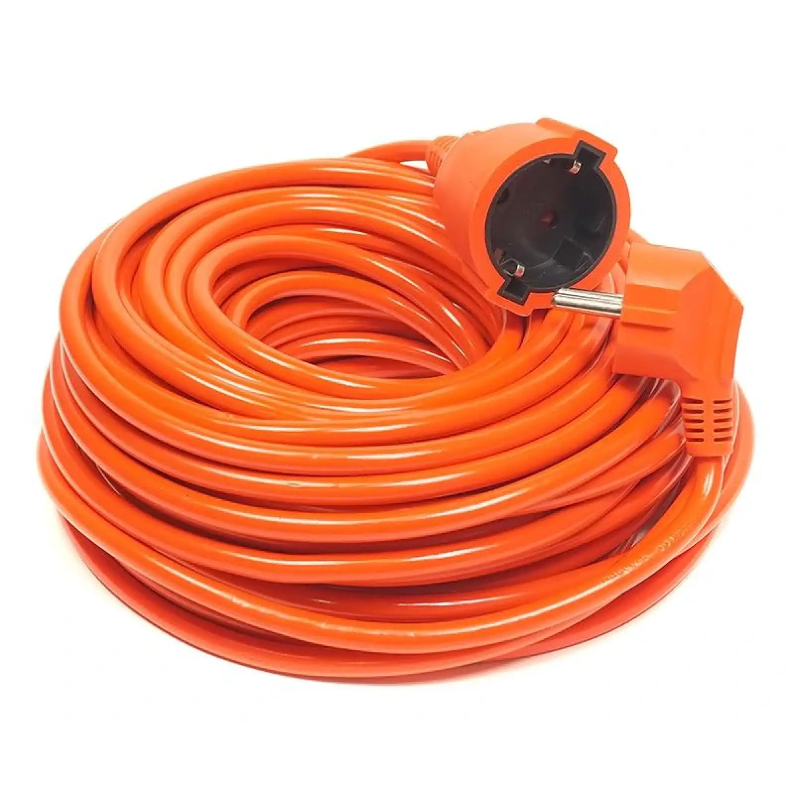 Подовжувач PowerPlant JY-3024/25 (PPCA10M250S1) 1 розетка, 25 м, помаранчевий UA