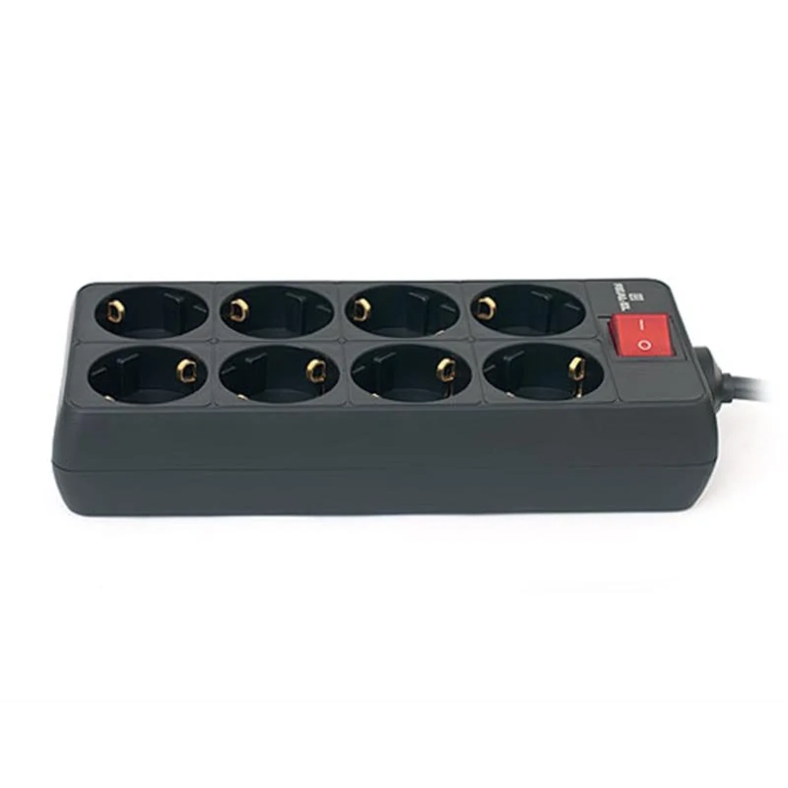 Фільтр живлення REAL-EL RS-8 PROTECT 1.8m Black, EL122300021 UA