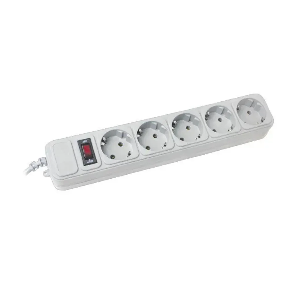 Фільтр живлення Power Cube 5 розеток 4,5м (SPG5-G-15G) UA