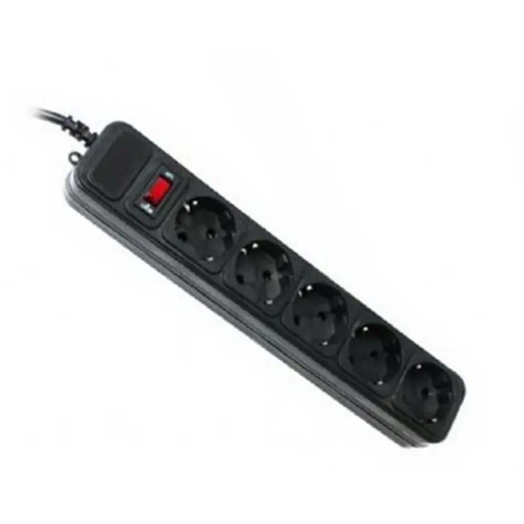 Фильтр питания Gembird Power Cube 5 розеток 4,5м (SPG5-G-15B) черный UA