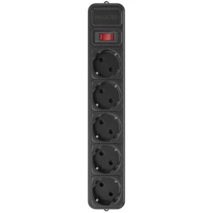 Фільтр живлення Maxxter 5 розеток 4.5м (SPM5-G-15B) чорний UA
