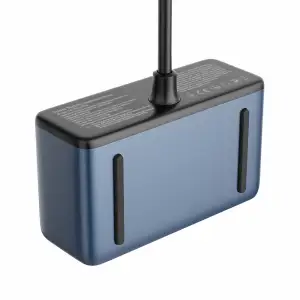 Фильтр питания ColorWay CW-CHE25PDB 45W 2 розетки, 1xUSB-A 2xUSB-C, 2 м, синий UA