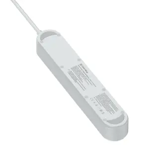Фильтр питания ColorWay CW-CHE44PDW 4 розетки, 4USB (Type-C PD20W + 3USB QC3.0) (45W), 2 м, White UA