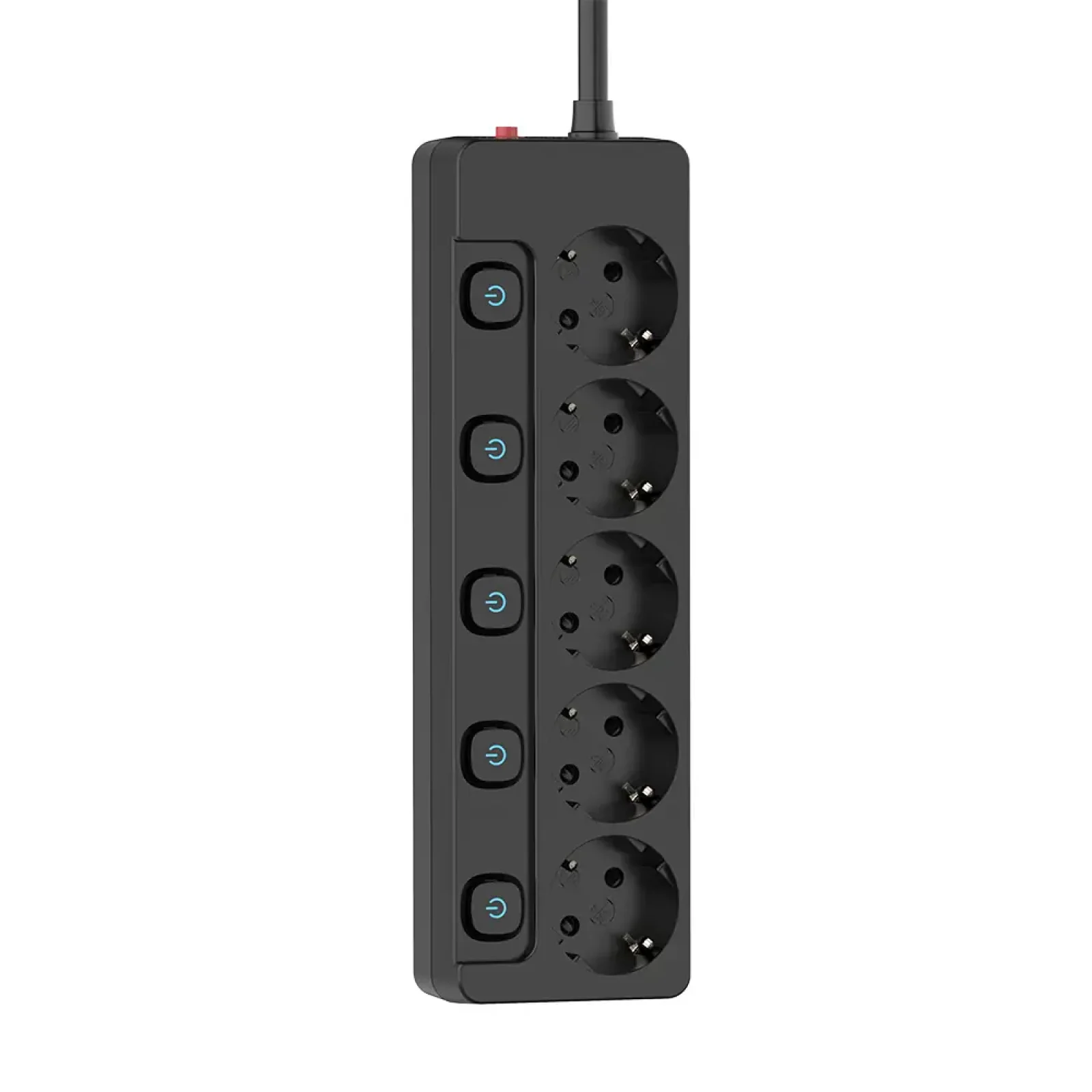 Фильтр питания СolorWay (CW-PSEA55SBK) 5 розеток, 5м, Black UA