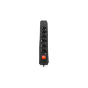 Фільтр живлення REAL-EL RS-Protect 605 3м Black (EL122300041) UA