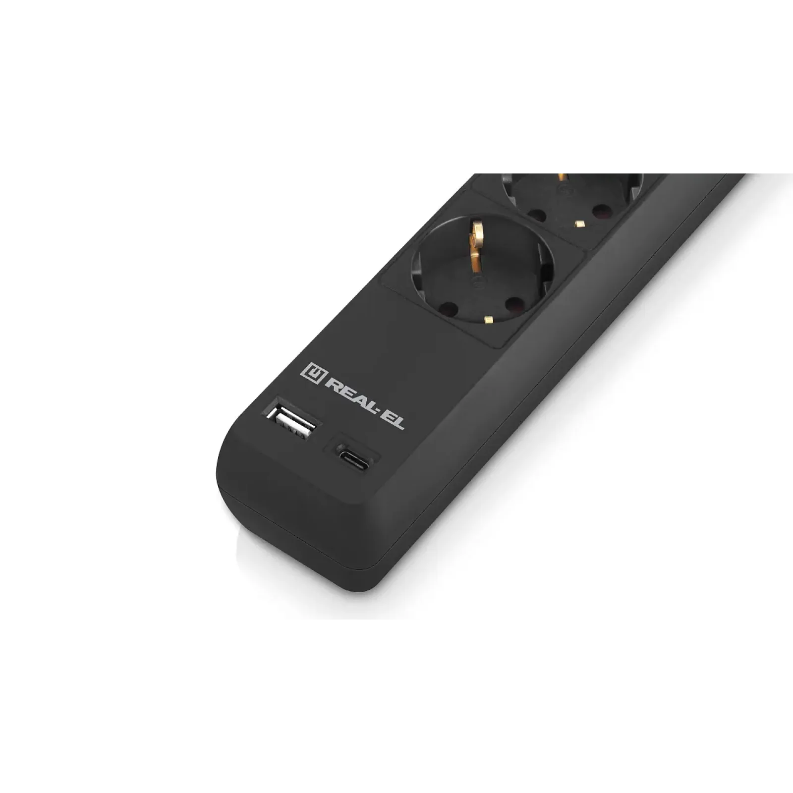Фільтр живлення REAL-EL RS-Protect 605 3м Black (EL122300041) UA