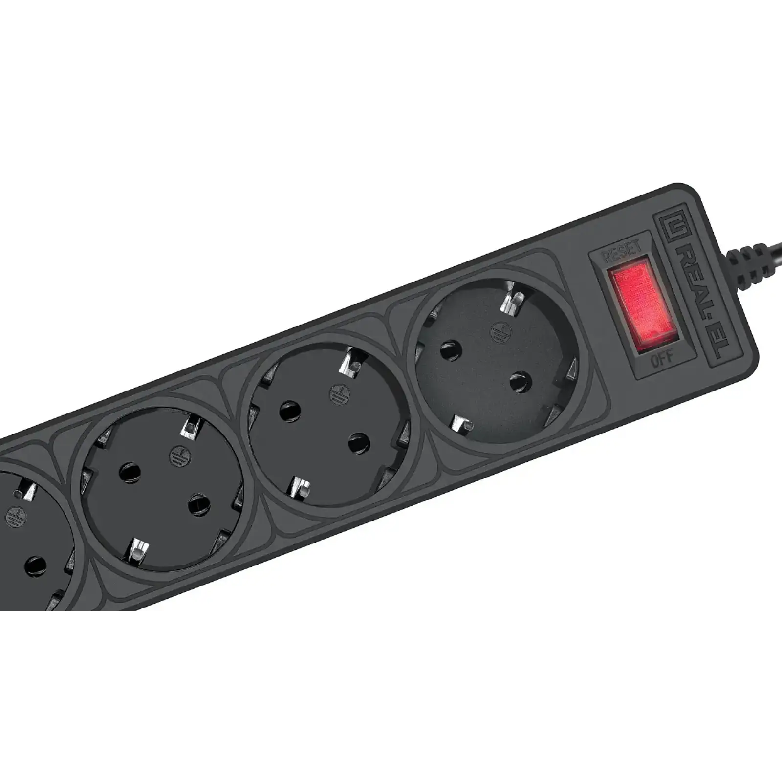Фильтр питания REAL-EL RS-Protect 505 3 м Black (EL122300045) UA