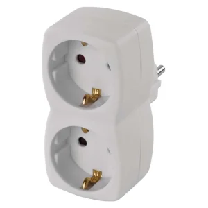 Фильтр питания Emos (P00252N) с заземлением, 2 розетки White UA