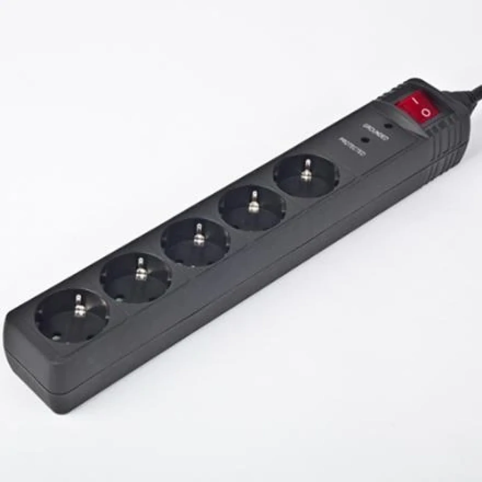 Мережевий фільтр EnerGenie SPG5-C-5 5 розеток, 1,5 м, Black UA