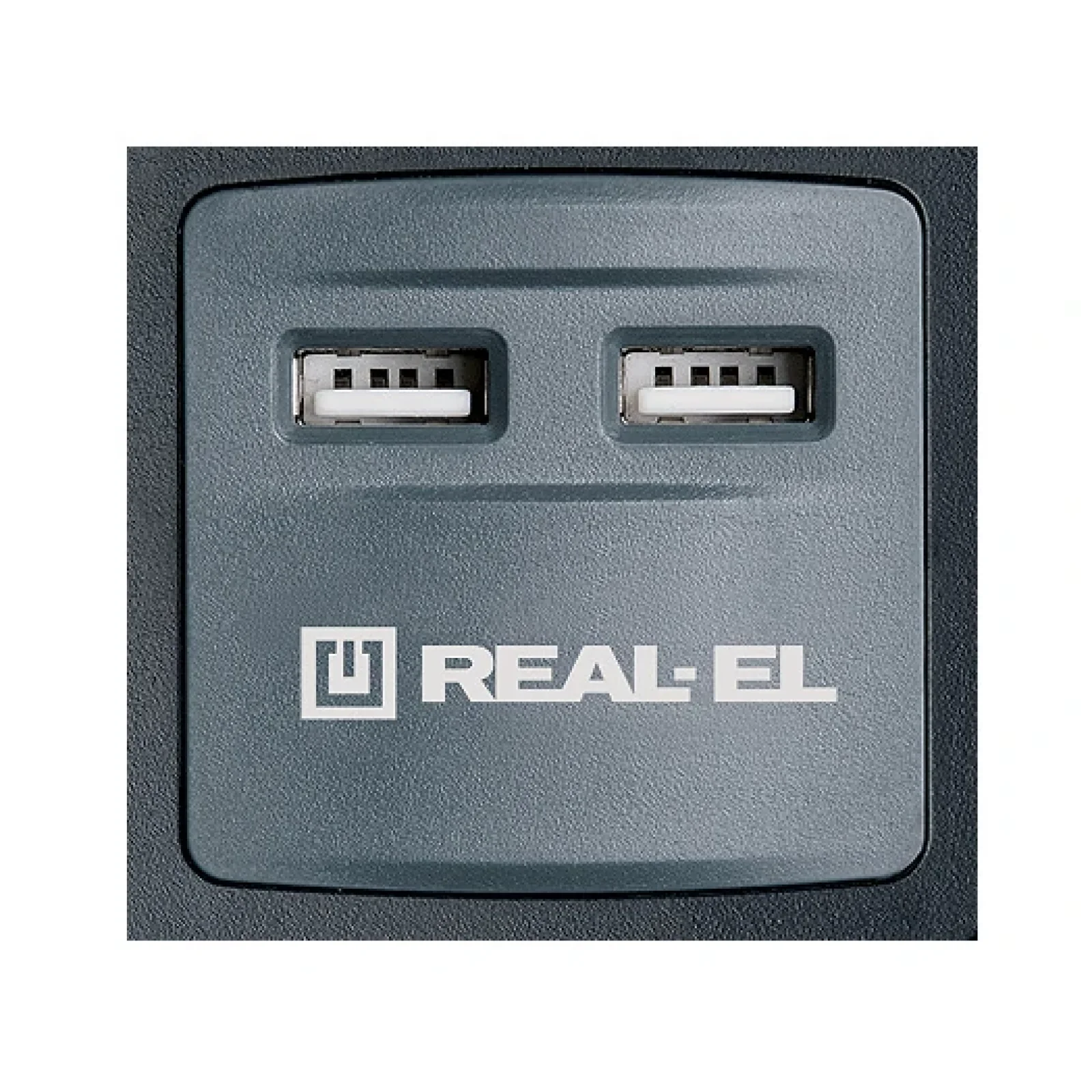 Фільтр живлення REAL-EL RS-8F USB CHARGE 3.0m Black, EL122300004 UA