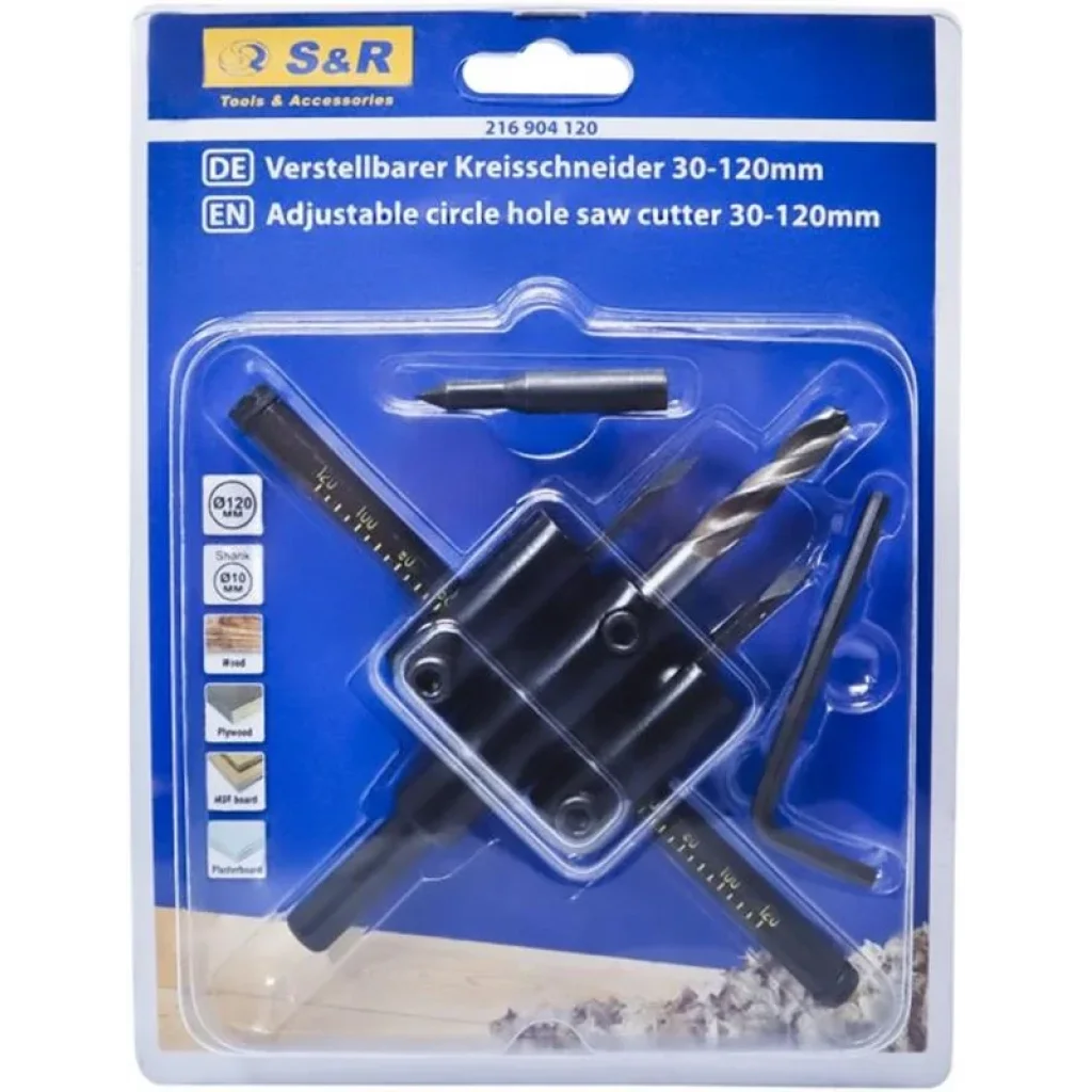Свердло по дереву S&R (216904120) UA