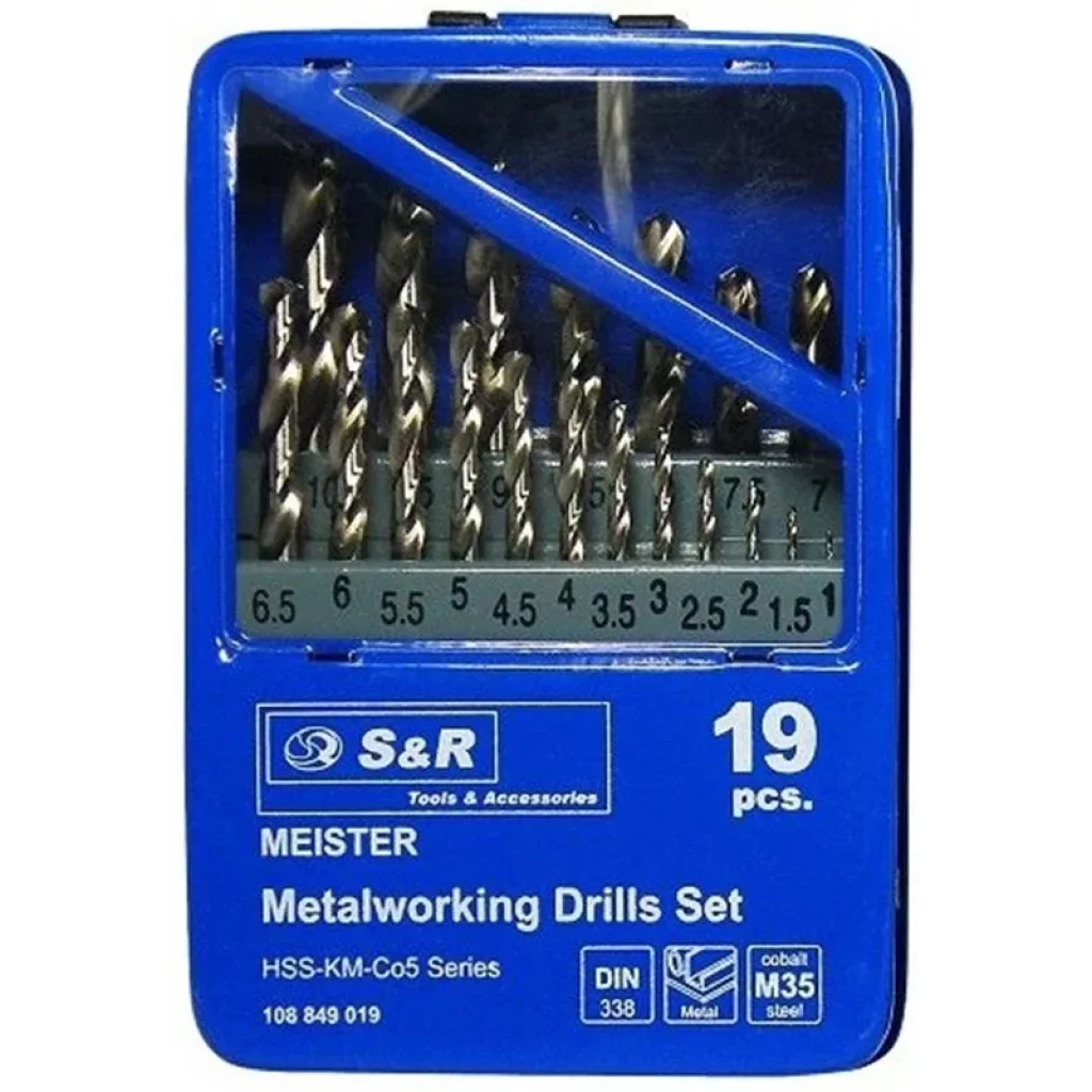 Набор сверл S&R Meister 1-10 мм (108849019) UA