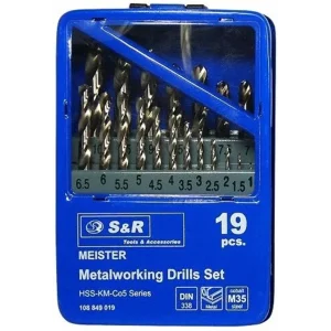Набор сверл S&R Meister 1-10 мм (108849019) UA