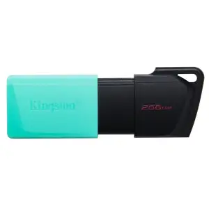 Флеш-накопичувач USB3.2 256GB Kingston DataTraveler Exodia M Black/Teal (DTXM/256GB) UA