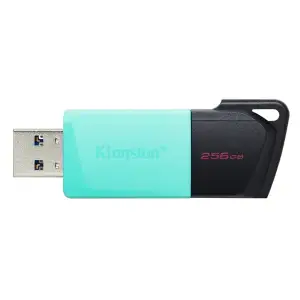 Флеш-накопичувач USB3.2 256GB Kingston DataTraveler Exodia M Black/Teal (DTXM/256GB) UA