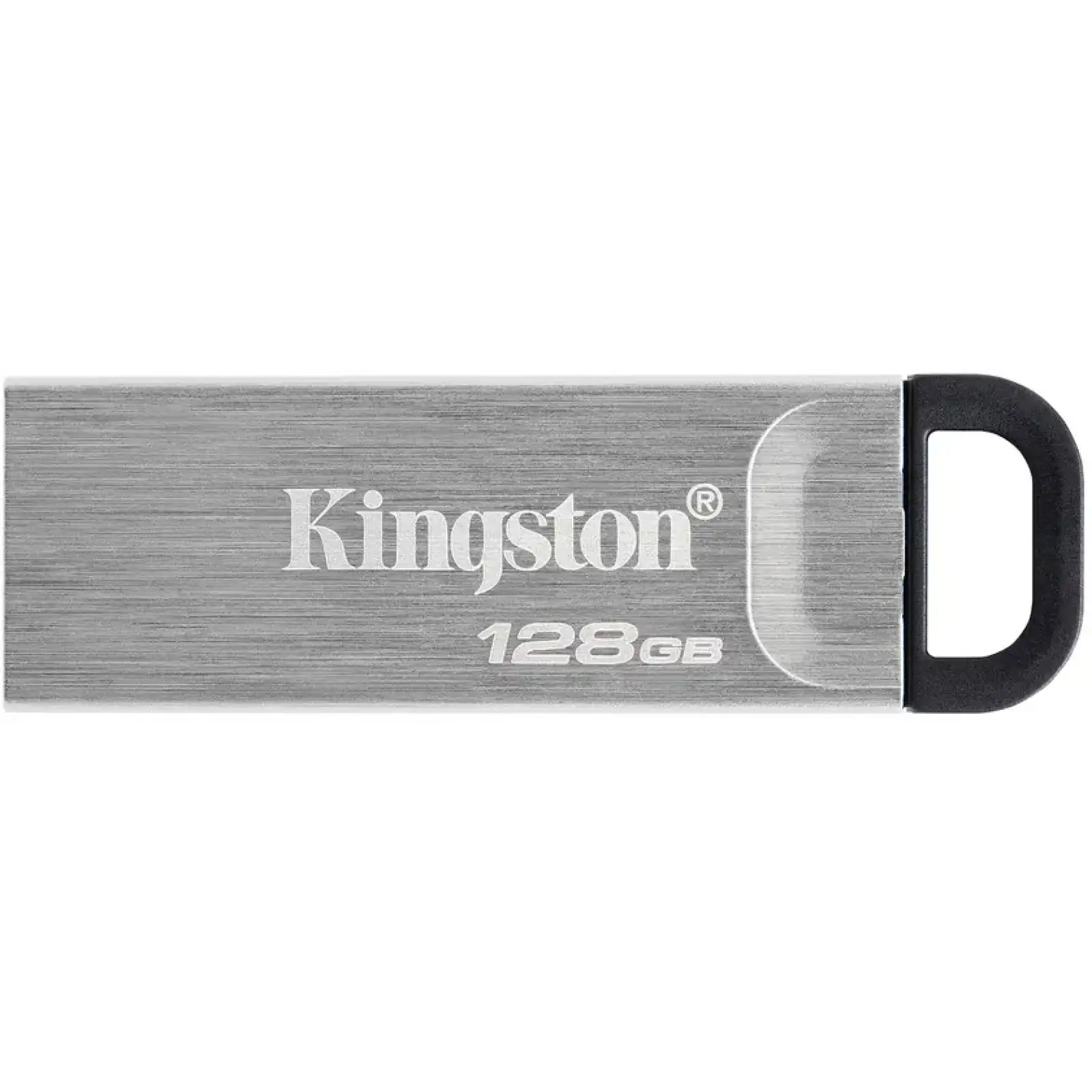 Флеш-накопичувач USB3.2 128GB Kingston DataTraveler Kyson Silver/Black (DTKN/128GB) UA