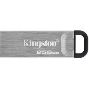 Флеш-накопичувач USB3.2 256GB Kingston DataTraveler Kyson Silver/Black (DTKN/256GB) UA