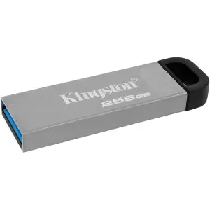 Флеш-накопичувач USB3.2 256GB Kingston DataTraveler Kyson Silver/Black (DTKN/256GB) UA