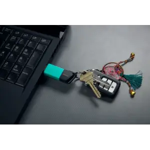 Флеш-накопичувач USB3.2 256GB Kingston DataTraveler Exodia M Black/Teal (DTXM/256GB) UA