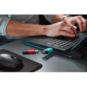 Флеш-накопичувач USB3.2 256GB Kingston DataTraveler Exodia M Black/Teal (DTXM/256GB) UA