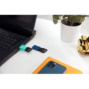 Флеш-накопичувач USB3.2 256GB Kingston DataTraveler Exodia M Black/Teal (DTXM/256GB) UA