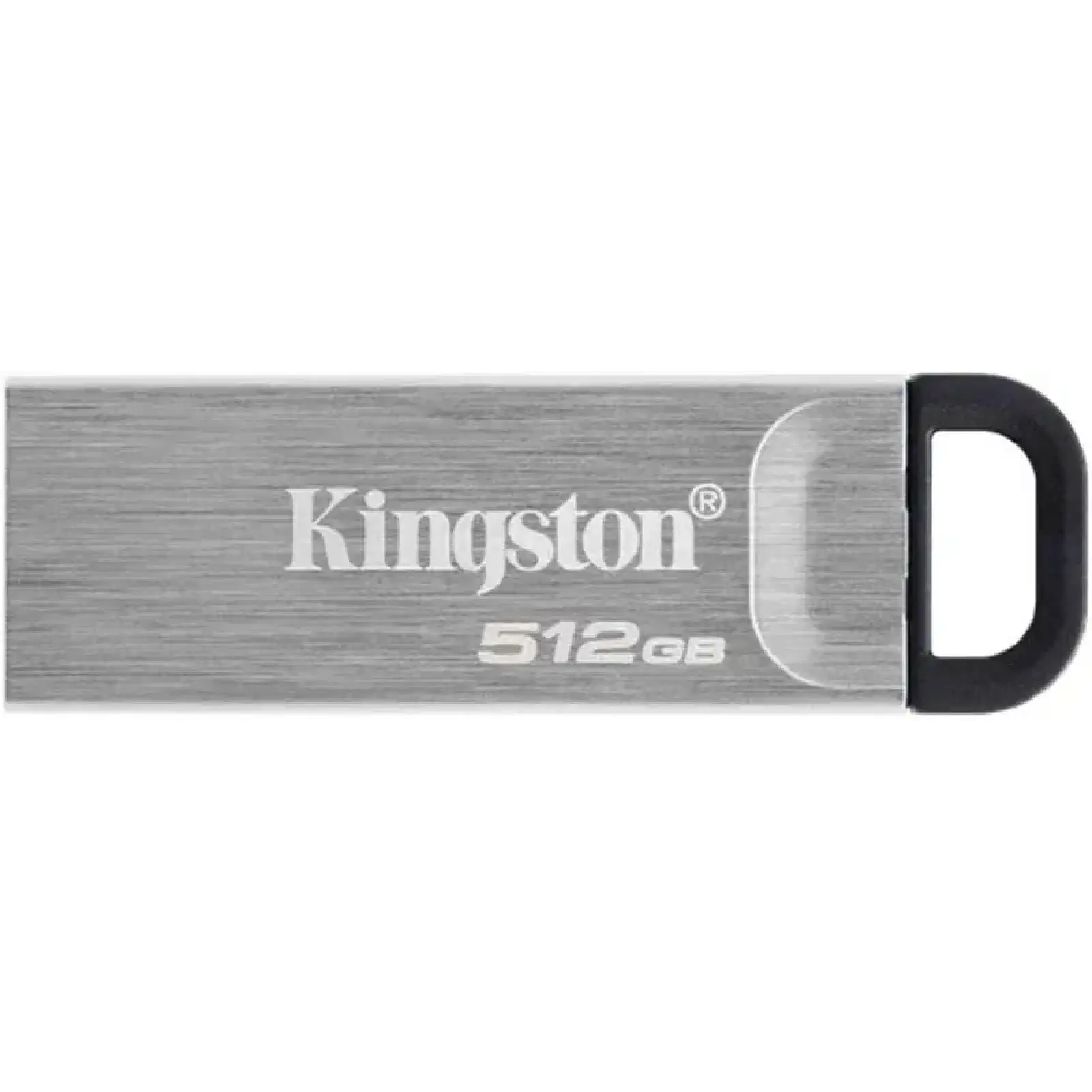 Флеш-накопичувач USB3.2 512GB Kingston DataTraveler Kyson Silver/Black (DTKN/512GB) UA