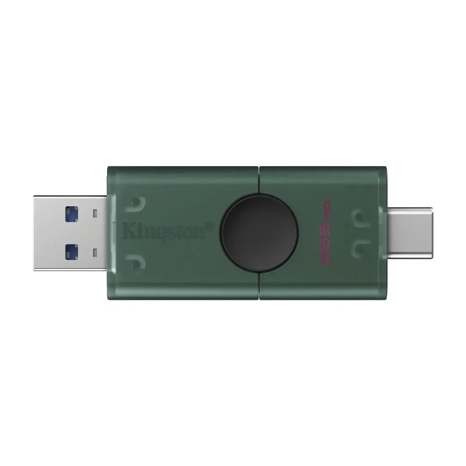 Флеш-накопичувач USB3.2 256GB Type-C Kingston DataTraveler Duo Green (DTDEG2/256GB) UA