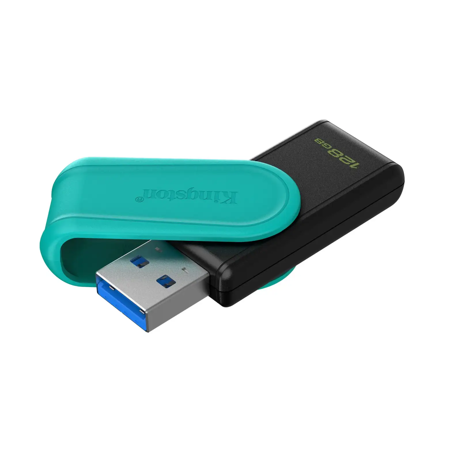 Флеш-накопичувач USB3.2 128GB Kingston DataTraveler Exodia S Black/Green (DTXS/128GB) UA