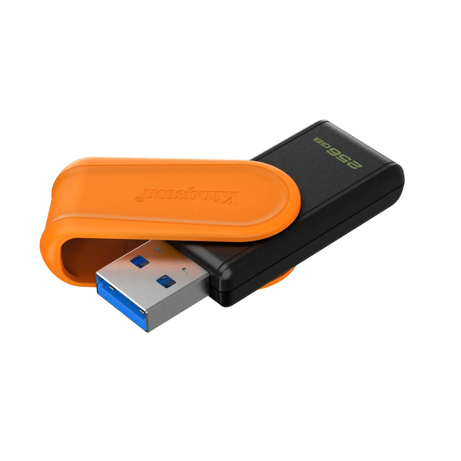 Флеш-накопичувач USB3.2 256GB Kingston DataTraveler Exodia S Black/Orange (DTXS/256GB) UA