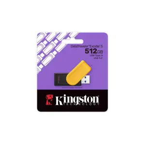Флеш-накопичувач USB3.2 512GB Kingston DataTraveler Exodia S Black/Yellow (DTXS/512GB) UA