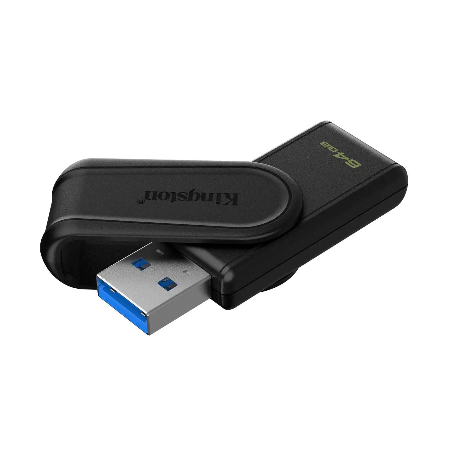 Флеш-накопичувач USB3.2 64GB Kingston DataTraveler Exodia S Black (DTXS/64GB) UA
