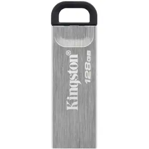 Флеш-накопичувач USB3.2 128GB Kingston DataTraveler Kyson Silver/Black (DTKN/128GB) UA