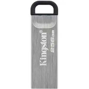Флеш-накопичувач USB3.2 256GB Kingston DataTraveler Kyson Silver/Black (DTKN/256GB) UA