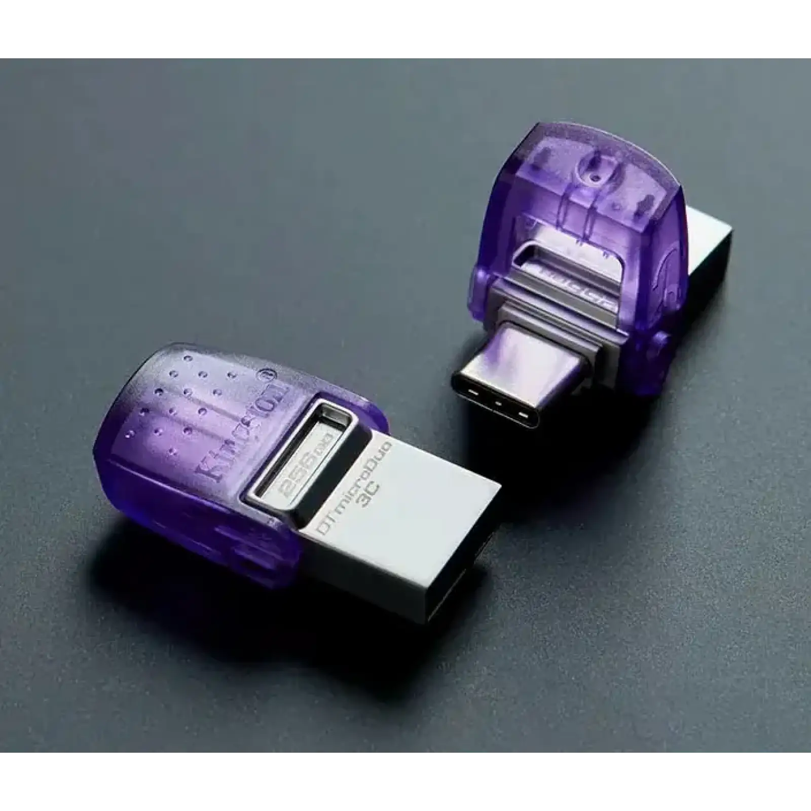 Флеш-накопичувач USB3.2 256GB Type-C Kingston DataTraveler microDuo 3C (DTDUO3CG3/256GB) UA