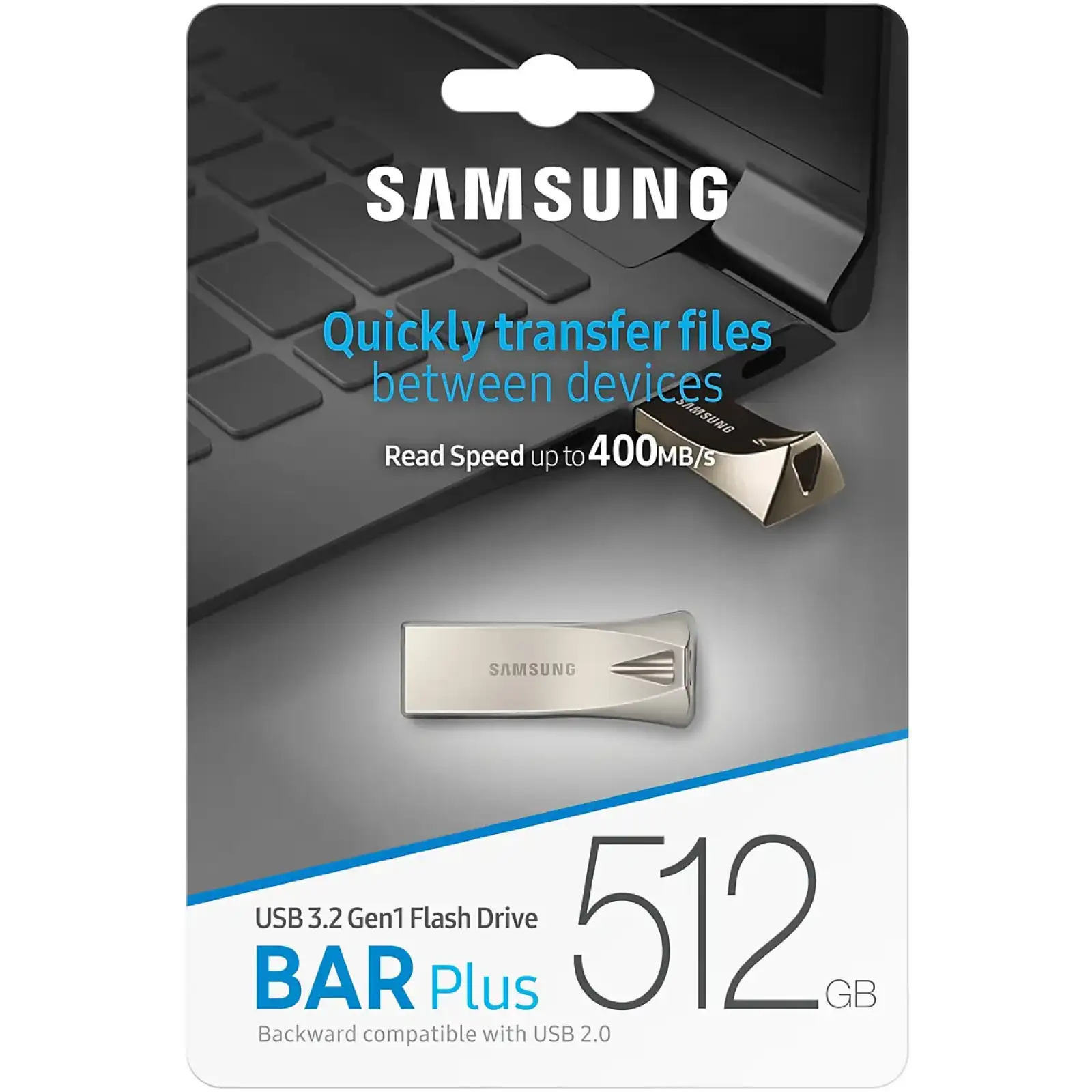 Флеш-накопитель USB3.2 512GB Samsung (MUF-512BE3/APC) UA