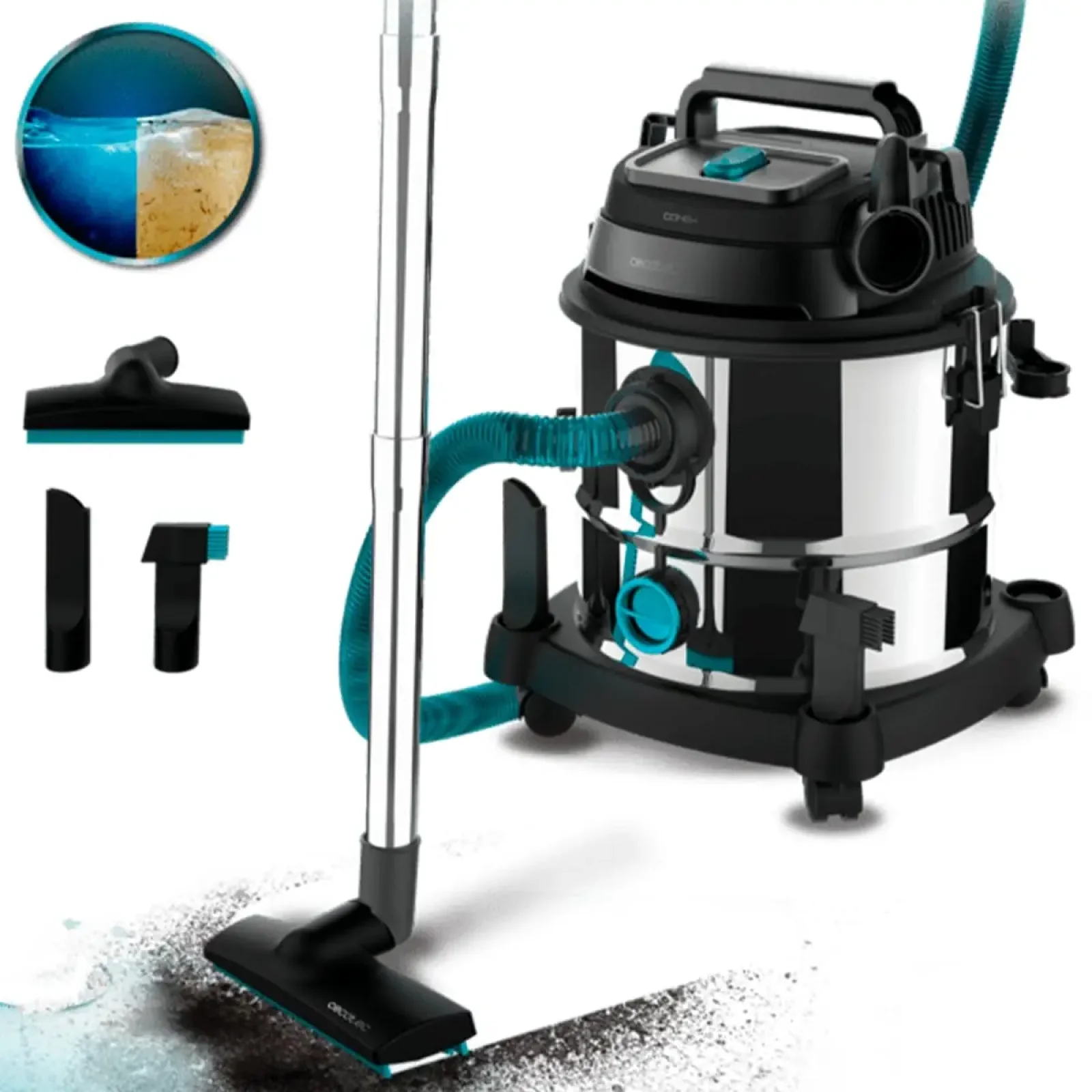 Пылесос Cecotec Conga Rockstar Wet & Dry Steel Max (CCTC-08114) UA