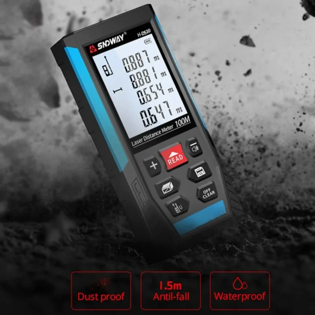 Лазерний далекомір Sndway H-D510A, 50 м UA