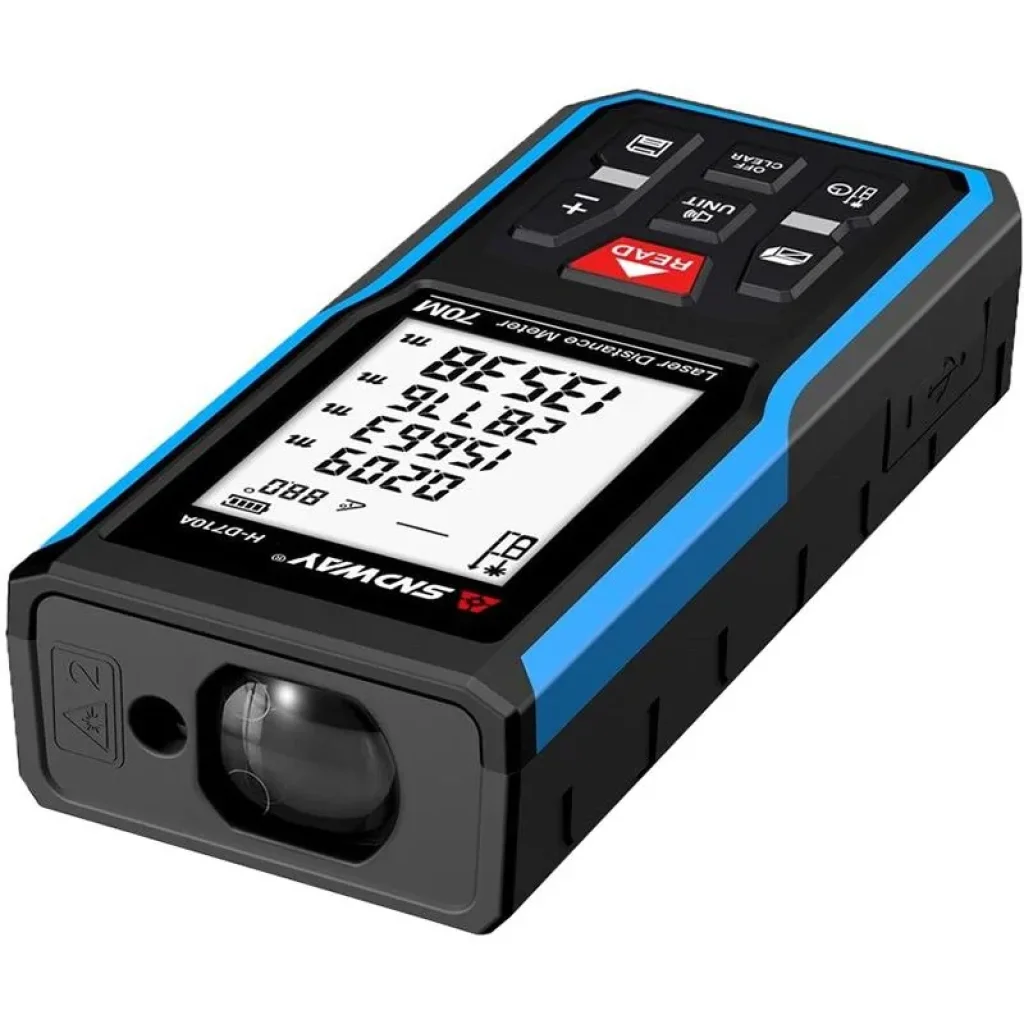 Лазерний далекомір Sndway H-D710A, 70 м UA